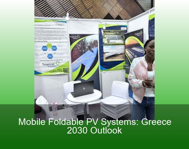 Mobile Foldable PV Systems: Greece 2030 Outlook